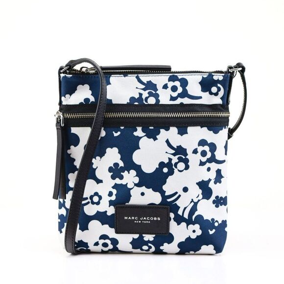 NWT Marc Jacobs Biker Blue Moon Print Cross Body Bag in Blue $175+ - Picture 4 of 12
